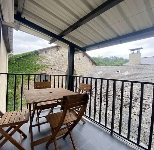 L'authentique - Terrasse - Myraconciergerie Apartamento